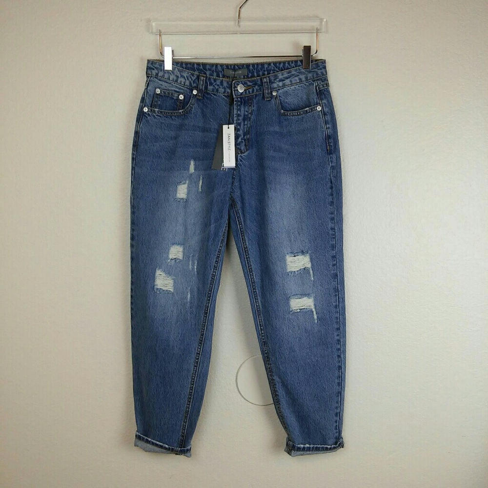 Zan.Style Size M Mom Jeans